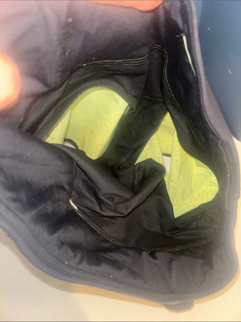 Lululemon athletica Yellow Run Speed 4-Way Stretch Athletic Shorts Dottie Dash